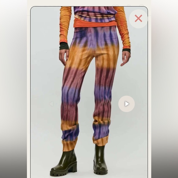 Cotton Citizen Pants - Cotton Citizen Tie-Dye Women's straight leg Pants Small NWT $175